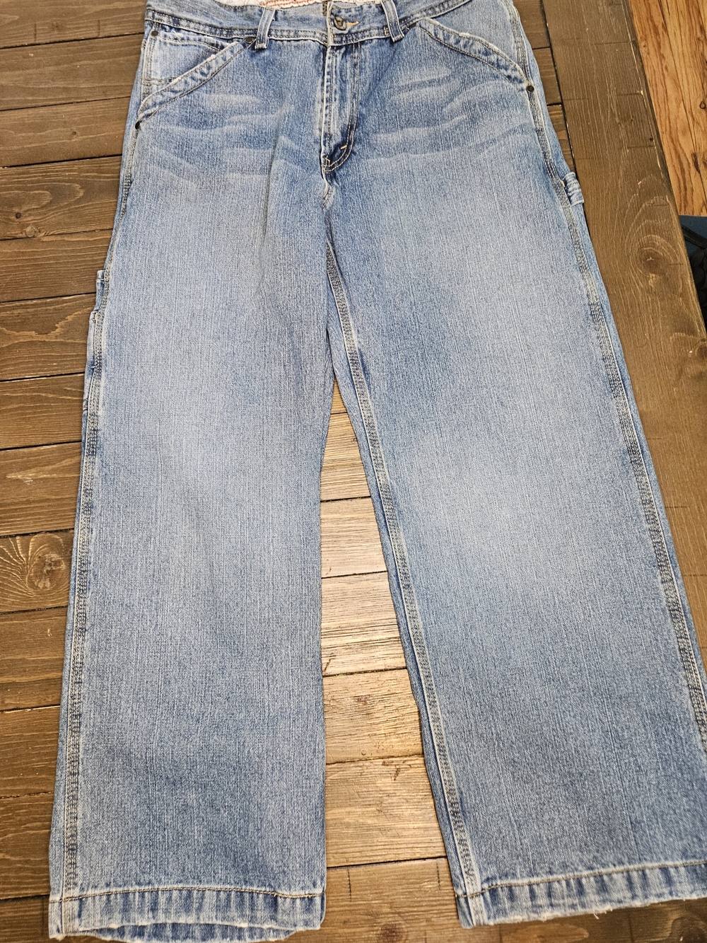 Levi's Light Blue Boy's Relaxed Straight Jeans